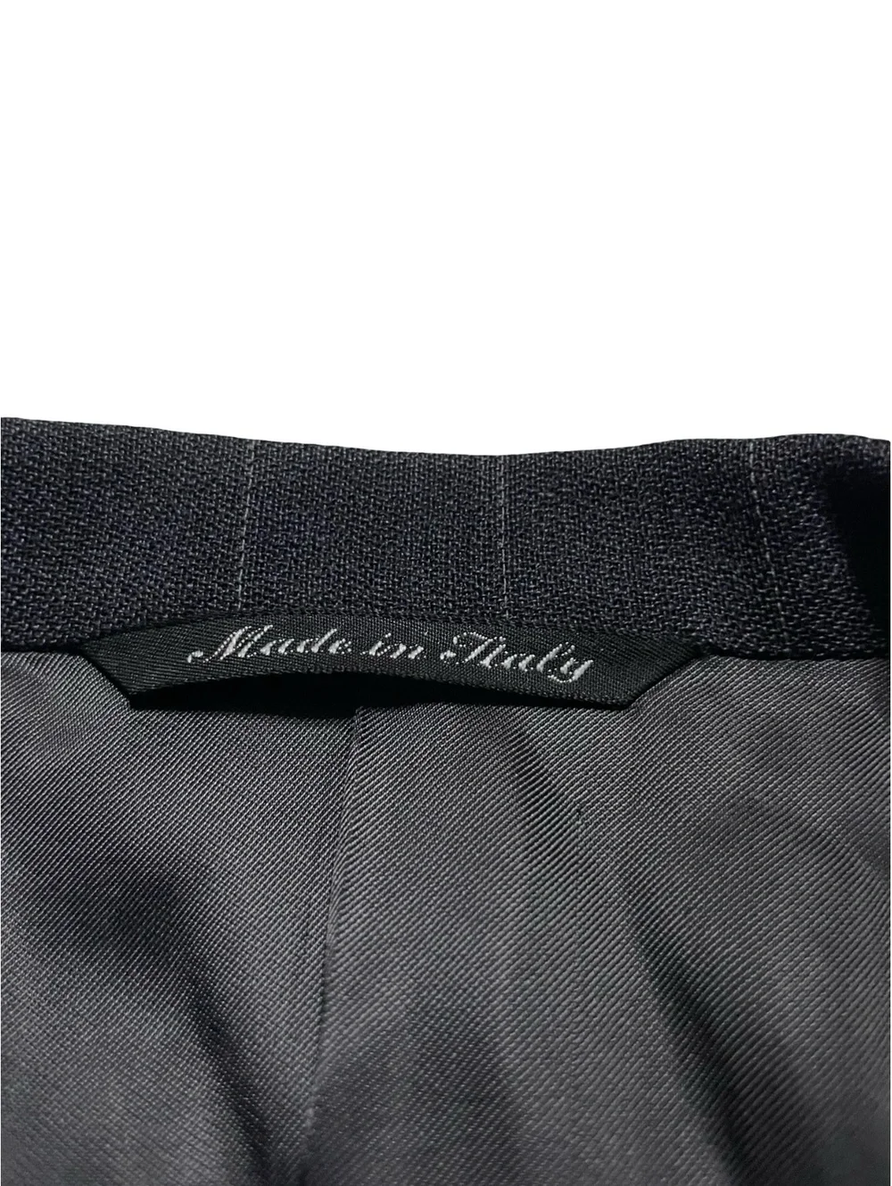 Canali Italy Gray Pinstripe Wool Suit 3 Button Blazer Trousers IT 52 US 42
